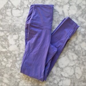 Gypsy Feather purple leggings - XS